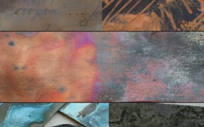 Patinas : Oxidations / 2-day workshop /January, 27-28 2018