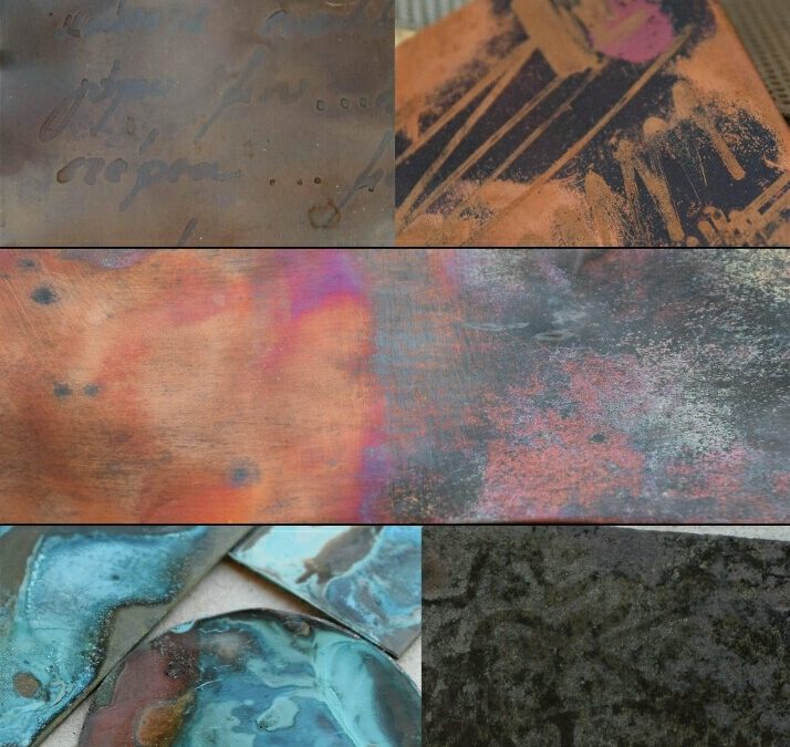 Patinas : Oxidations / 2-day workshop /January, 27-28 2018